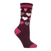 H.H.SOCKS JACQUARD LITE TONAL/FUCHSIA2667