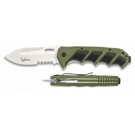 ΣΟΥΓΙΑΣ Albainox FOS pocket knife. Blade 9.4 cm, Green, 18006-A