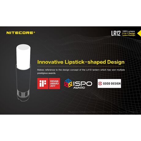 ΦΑΚΟΣ LED NITECORE L series LR12 Black