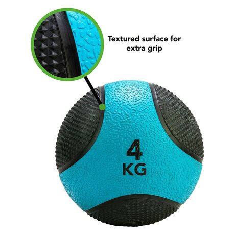 Tunturi Medicine Ball 4kg Μαύρο μπλε