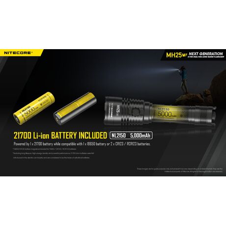 ΦΑΚΟΣ LED NITECORE MULTI TASK HYBRID MH25V2, 1300lumens