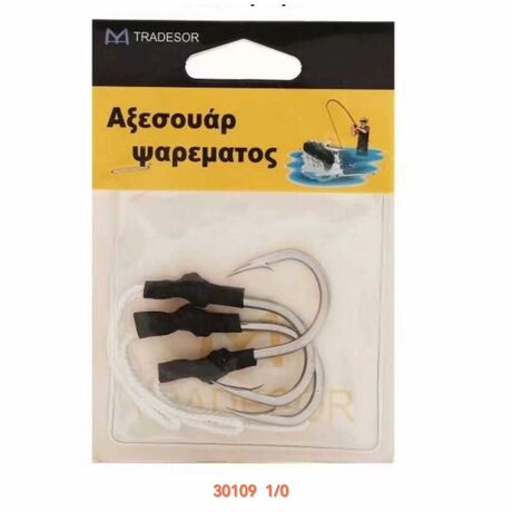 Αγκίστρια με νήμα - No.1 - 5mm - 30109